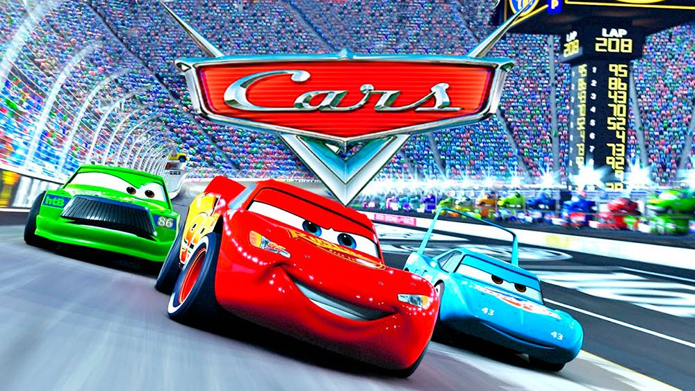 Imágen de publicidad de la película de Disney y Pixar: Cars