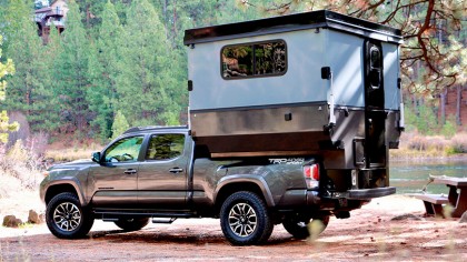 Este módulo plegable le permite transformar su camioneta en cualquier caravana lista para la aventura.