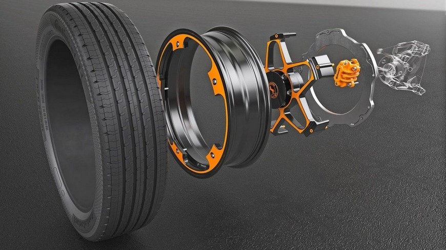 Continental fabricará un nuevo tipo de rueda sólo para autos eléctricos