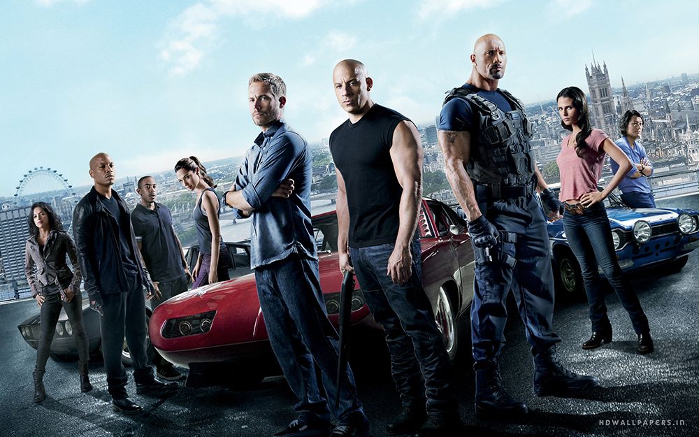 Imágen de promoción de la película To Fast To Furious 6