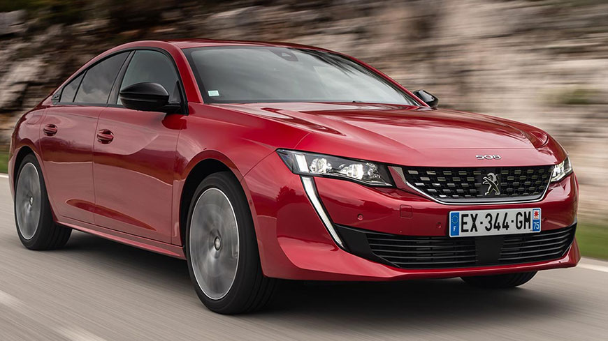 5 un Peugeot 508 de mano