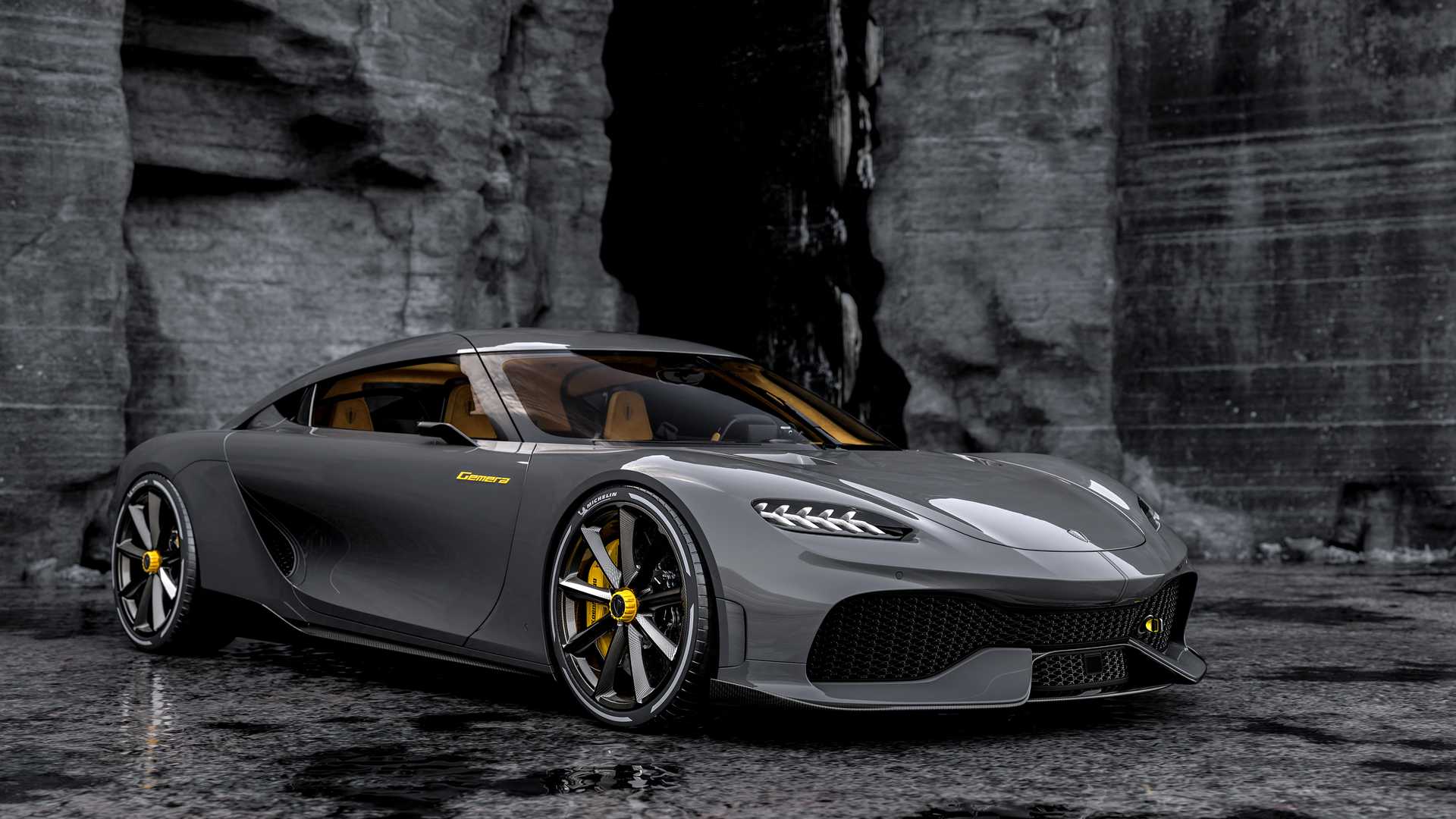 Koenigsegg Gemera gris, el tercero en el top 5 coches deportivos de 2020