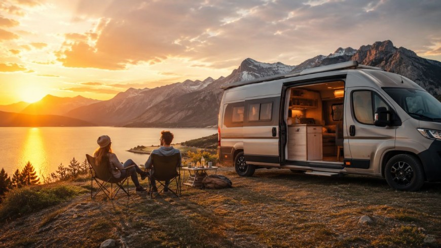 AGM vs LiFePO4 en camper: compara capacidad &uacute;til, peso, ciclos y coste. Explicamos rel&eacute; aislador y cu&aacute;ndo conviene un DC-DC.