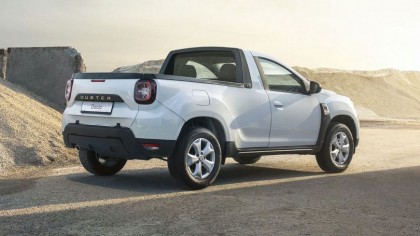 El nuevo Dacia Duster Pick-up solamente se venderá en color blanco