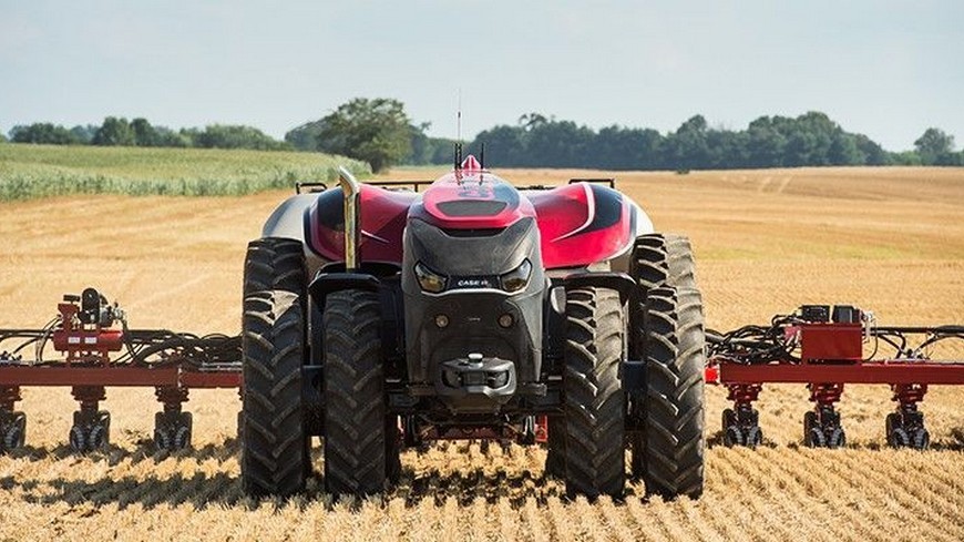 El tractor autónomo con aspecto deportivo