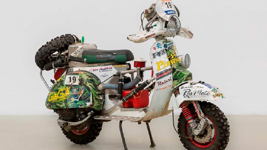 Vespa preparada para rallies, una locura perpetrada por dos italianos que puede ser tuya Vespa preparada para rallies, una locura perpetrada por dos italianos que puede ser tuya