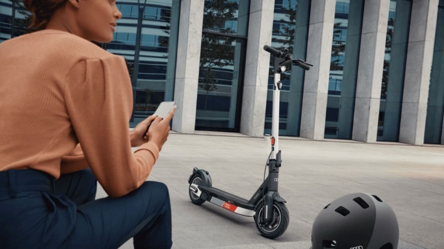 Audi e-scooter, un patinete eléctrico con estilo