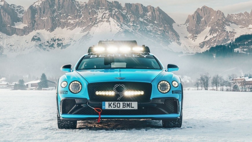 Nuevo Bentley para la Ice Race Continental GT, ¿Sabéis qué es?