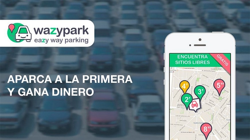 Wazypark, encuentra tu plaza de aparcamiento.