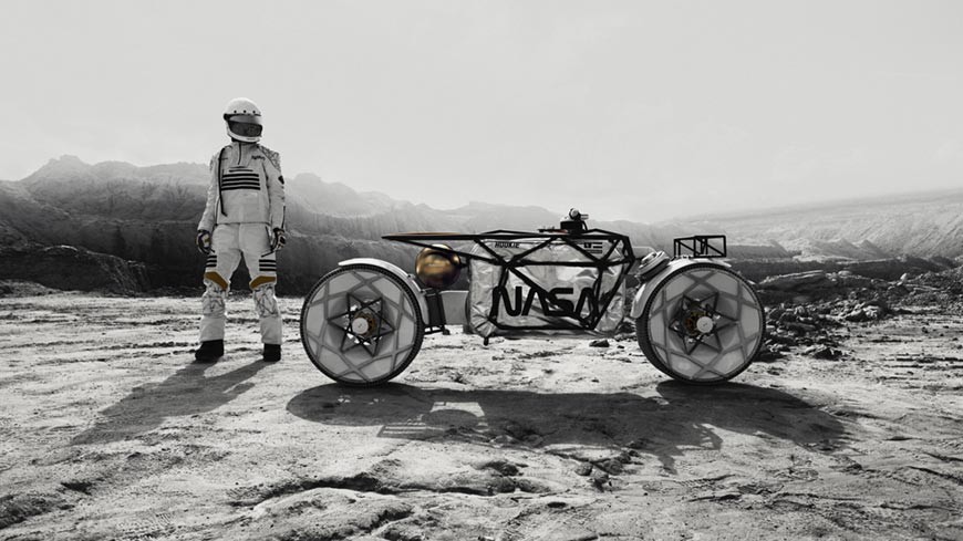 Así es la Tardigrade, una moto eléctrica diseñada para circular por la luna Así es la Tardigrade, una moto eléctrica diseñada para circular por la luna
