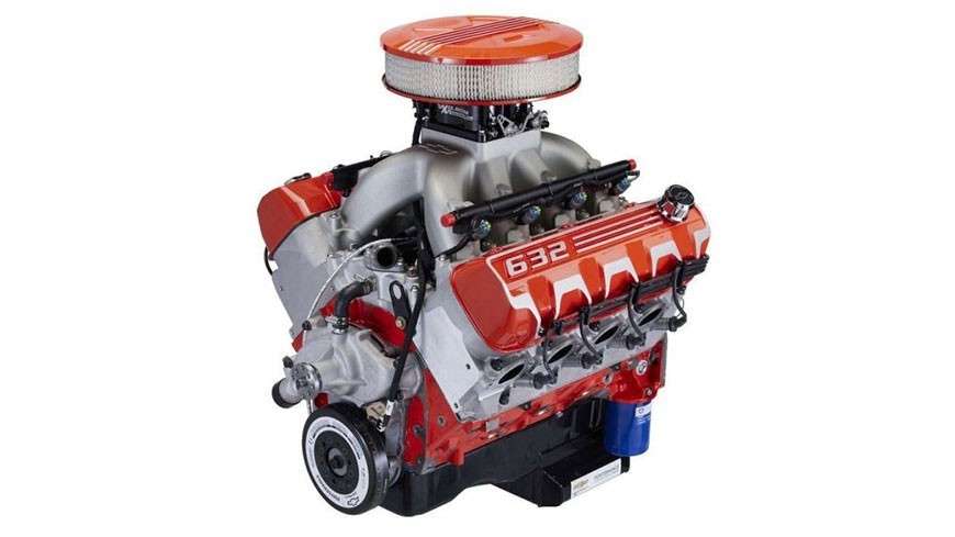 Así es el brutal motor V8 atmosférico de 1.018 CV de Chevrolet