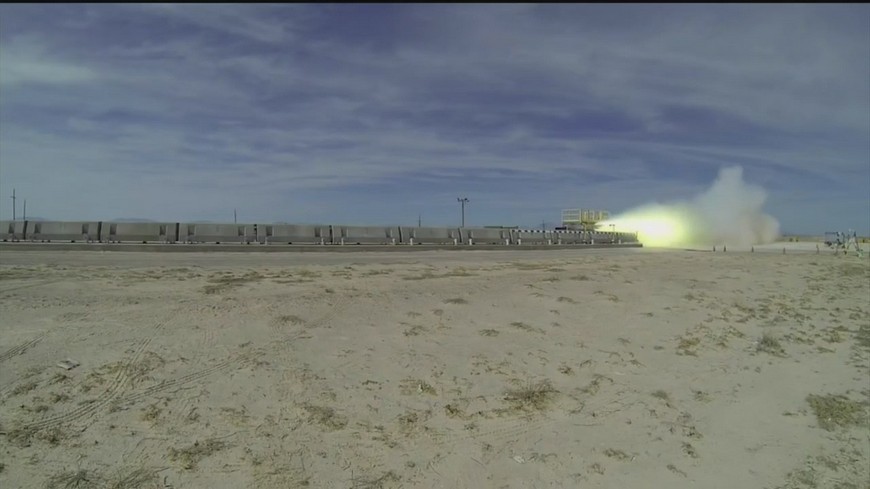 ¡Trineo Hipersónico a 10.620 km/h! Alucinante prueba de velocidad ¡Trineo Hipersónico a 10.620 km/h! Alucinante prueba de velocidad