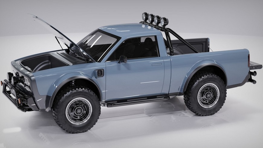 Alpha Ace Wolf eléctrico, un pick-up pensado para el off-road