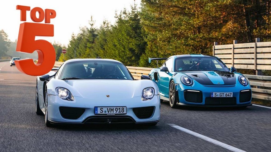 Descubre los 5 Porsches más ruidosos 