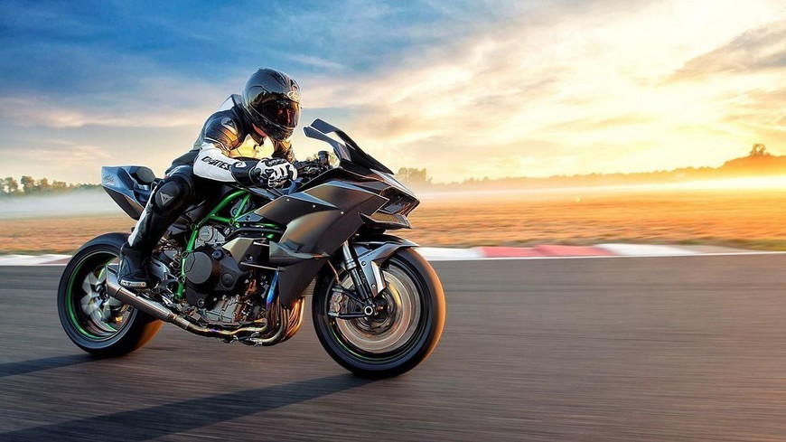 Impresionante Kawasaki Ninja H2R 