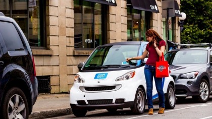 Utilizar coches de plataformas de car-sharing como Car2Go para movernos...