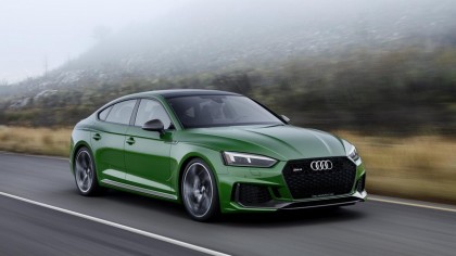 La firma alemana presentó el Audi RS5 en formato Coupé hace un año...