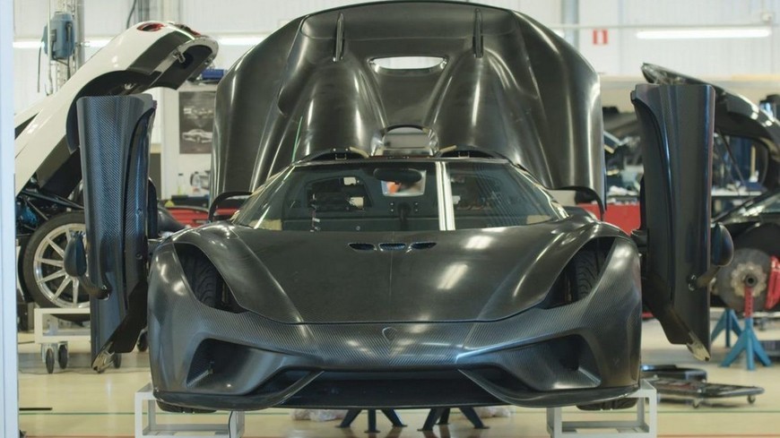 Crash-test de Koenigsegg con su nuevo modelo Regera