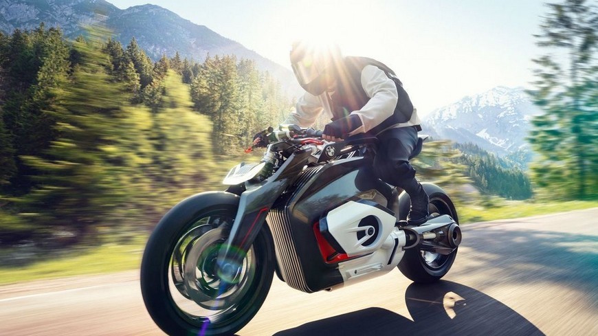 Nueva súper moto eléctrica de BMW: Motorrad Vision DC Roadster
