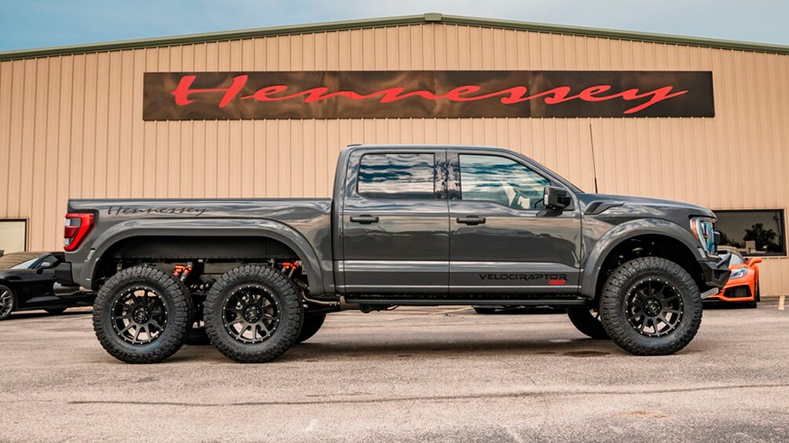 Hennessey VelociRaptoR 6×6,cuando los coches evolucionan