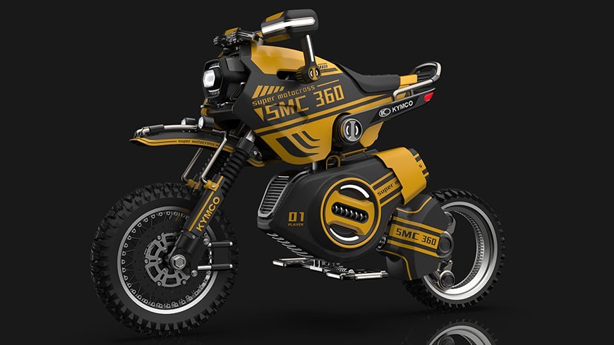 Kymco SMC 360, la moto más rara que verás hoy Kymco SMC 360, la moto más rara que verás hoy