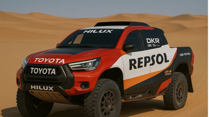 La nueva Hilux DKR GR T1+ Evo lidera el proyecto Dakar 2026 de Toyota y Repsol, combinando evoluci&oacute;n t&eacute;cnica, combustibles renovables y pilotos de &eacute;lite.