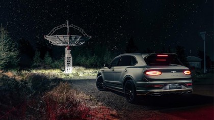 Bentley Bentayga Space Edition: un auto para tocar las estrellas Es bastante normal que los fabricantes de alta gama hagan configuraciones específicas a petición de algún cliente afortunado (y rico). Un claro ejemplo de ello es el Bentley Bentayga Space Edition que fue encargado por el concesionario de Orlando (Estados Unidos) y realizado por Mulliner.