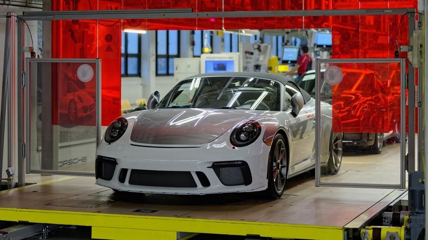 Última unidad de producción del Porsche 911 991 