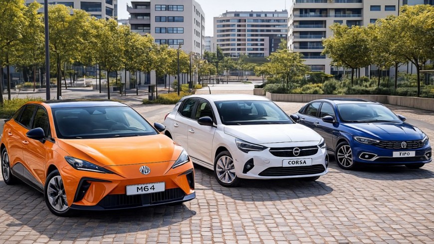 Gu&iacute;a de los coches peque&ntilde;os m&aacute;s baratos del mercado, con el&eacute;ctricos, h&iacute;bridos y gasolina, analizando precios, autonom&iacute;a, equipamiento y uso urbano diario.