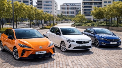 Gu&iacute;a de los coches peque&ntilde;os m&aacute;s baratos del mercado, con el&eacute;ctricos, h&iacute;bridos y gasolina, analizando precios, autonom&iacute;a, equipamiento y uso urbano diario.