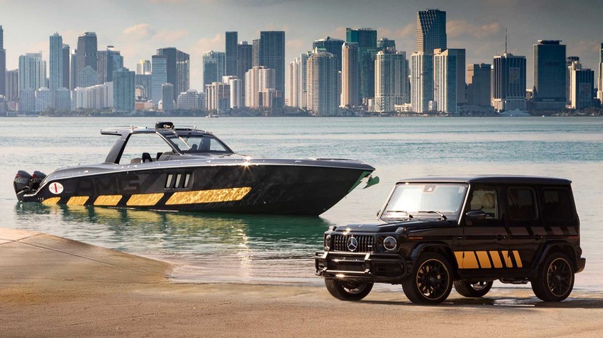 Nuevo barco Mercedes-AMG con 6 motores V8 y un total de 2.700 CV Nuevo barco Mercedes-AMG con 6 motores V8 y un total de 2.700 CV