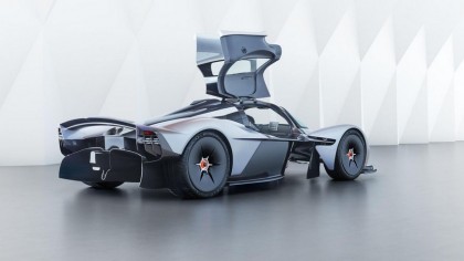 El Aston Martin Valkyrie, el primer automóvil de la marca y catalogado como...