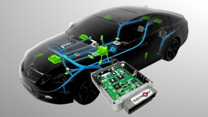La centralita del motor es un elemento electrónico muy complejo