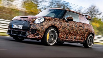 El Mini Cooper Works Electric rodó por el circuito de Nürburgring