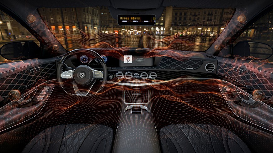 Continental y Sennheiser crean un sistema de audio 3D dentro del coche, como el de un violín 